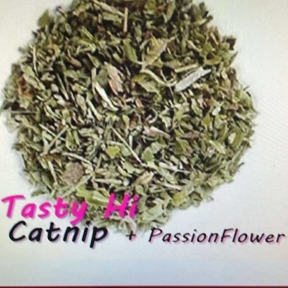 TASTY HI CATNIP WITH PASSIONFLOWER (World's Strongest CAT NIP)
